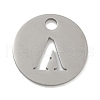 Non-Tarnish 304 Stainless Steel Pendants STAS-F233-M-P01-A-A-1