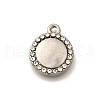 304 Stainless Steel Pendants STAS-C122-17P-1