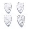 Non-Tarnish 304 Stainless Steel Pendants STAS-N098-187P-2