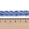 Gold Sand Lampwork Beads Strands LAMP-P069-02A-04-3