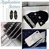 Fingerinspire 80Pcs 8 Style Acrylic Sew on Rhinestone OACR-FG0001-17-5