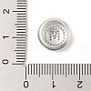 Rack Plating Brass & Cubic Zirconia Pendants KK-Z047-07P-M-RS-3