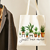 Canvas Women's Tote Bags ABAG-WH0057-001-5