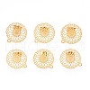 304 Stainless Steel Stud Earring Findings STAS-S079-32A-3