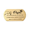 201 Stainless Steel Pendants STAS-R002-02G-05-1