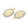 Rack Plating Brass Pendants KK-P269-15G-D-2
