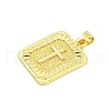 Rack Plating Brass Pendants KK-U021-12G-02-2