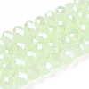 Electroplate Glass Beads Strands EGLA-A044-J1mm-A01-1