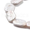 Natural Baroque Keshi Pearl Beads Strands PEAR-P064-01F-06A-4