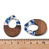 Resin and Walnut Pendants FIND-R051-10G-3