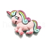 Unicorn Opaque Resin Decoden Cabochons CRES-F034-03-1