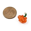 Halloween Theme Glass Seed Beads Pendants PALLOY-MZ00775-02-2