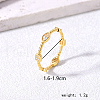 925 Sterling Silver Micro Pave Cubic Zirconia Stackable Finger Rings for Women SC5406-4-3