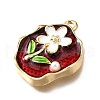 Alloy Enamel Pendants ENAM-K076-11C-G-2