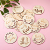 Basswood Milestone Cards WOOD-TA0002-44-4