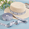 24M Embroidery Polyester Ribbons OCOR-WH0092-36-5