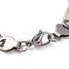 201 Stainless Steel Mariner Link Chain Bracelets BJEW-B078-58GP-3