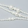Plastic Imitation Pearl Round Beaded Waist Belly Long Chains for Women FS-WGCCA32-01-4