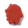 Christmas Theme Opaque Resin Cabochons RESI-E043-01F-2