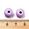 Opaque Printed Acrylic Beads OACR-G038-04H-3