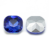 Pointed Back Glass Rhinestone Cabochons RGLA-T032-12x12mm-12-2