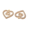 Alloy Rhinestone Pendants FIND-G055-11G-3