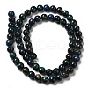 Natural Chalcopyrite Beads Strands G-H298-A01-02-3