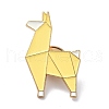 Origami Dog Enamel Pin JEWB-K004-35-1