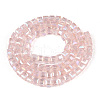 Electroplate Glass Beads Strands EGLA-D018-4x4mm-82-2