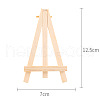 Folding Pine Wood Tabletop Easel PW-WG36115-01-1