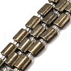 Natural Pyrite Beads Strands G-Z087-C03-2