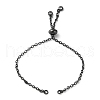Rack Plating Brass Cable Chain Link Bracelet Making KK-TAC0016-05EB-2