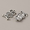 Tibetan Style Alloy Pendant Rhinestone Settings FIND-CJC0016-16C-1