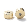 Water Plating Brass Beads KK-E046-21G-2