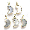 Natural Black Lip Shell Pendants KK-R112-005-NF-1