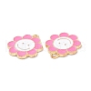 Alloy Enamel Pendants X-PALLOY-D015-07C-3