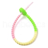 Heart Silicone Cable Ties SIL-T057-01K-2