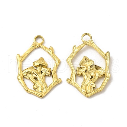 Ion Plating(IP) 304 Stainless Steel Pendants STAS-I671-11G-1