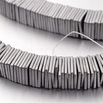 Electroplate Non-magnetic Synthetic Hematite Bead Strands G-F300-20B-F01-1