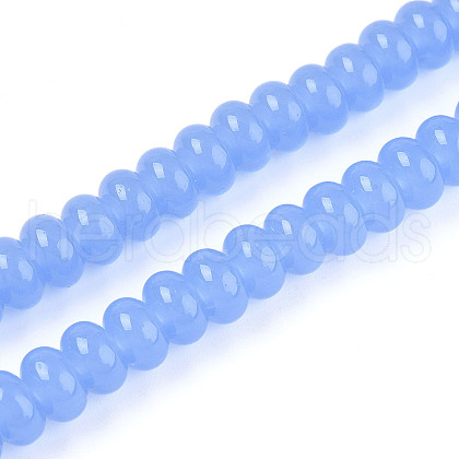 Imitation Jade Glass Beads GLAA-ZX008-8mm-17E-1