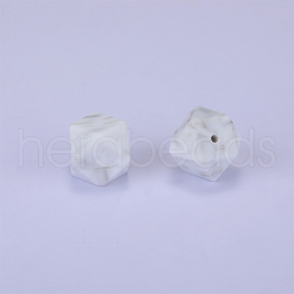 Hexagonal Silicone Focal Beads SI-JX0020A-63-1