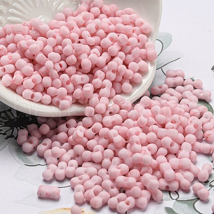 Macaron Color Opaque Frosted Glass Seed Beads X1-SEED-K009-12B-08-1