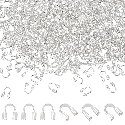 400Pcs Brass Wire Guardian and Protectors KK-LP0001-21S-1