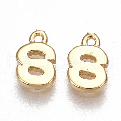 Brass Charms KK-S350-167S-G-1