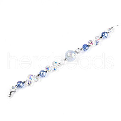 Glass and Acrylic and CCB Beads Strands MAK-T011-05C-1