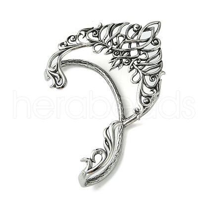 316 Surgical Stainless Steel Cuff Earrings EJEW-E300-05AS-01-1
