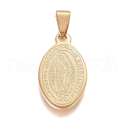 304 Stainless Steel Pendants STAS-G210-10G-1