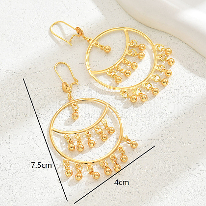 Exaggerated Fashion Tassel Earrings for Women Party Vacation Accessories CK2239-1
