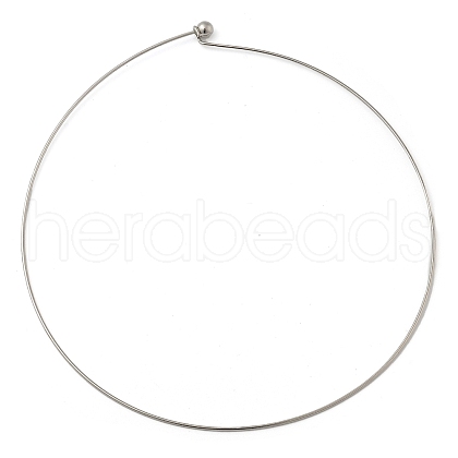 Brass Necklace Making NJEW-H081-N-1