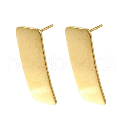 304 Stainless Steel Stud Earring Findings STAS-B087-08B-G-1